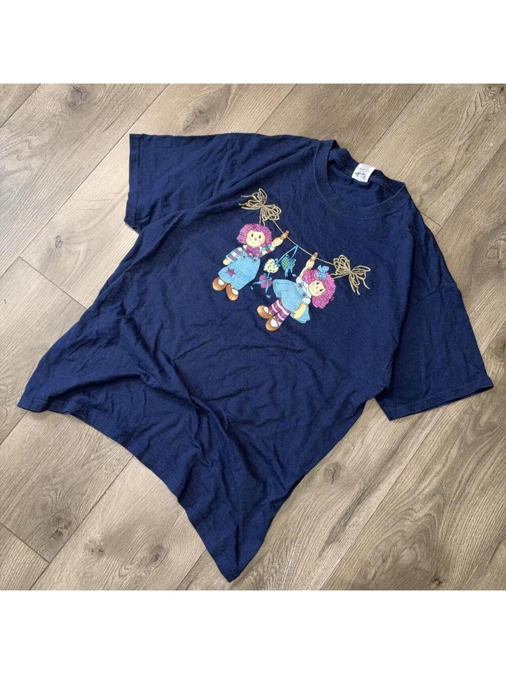 2000s Jerzees Rag Doll Graphic Tee